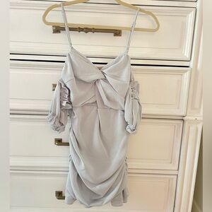 Lulus light blue mini dress